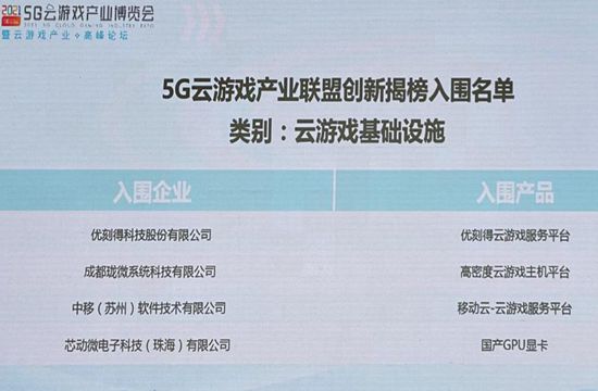 UCloud 优刻得当选 5G 云游戏产业联盟副理事长单位 云游戏平台获选年度“创新榜单”(图1)