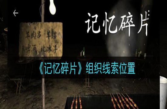 《孙美琪疑案：记忆碎片》四级线索——组织(图1)