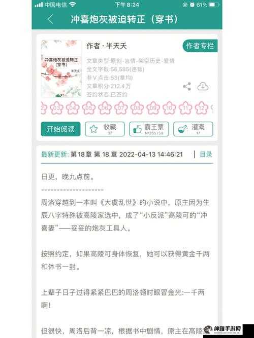 冲喜侍妾：古言1v1爱情传奇(图1)