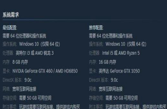 《失落的方舟》Steam 免费一键跨区领取 游戏配置要求一览(图3)