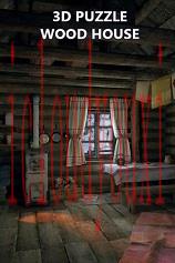 3D拼图：木屋