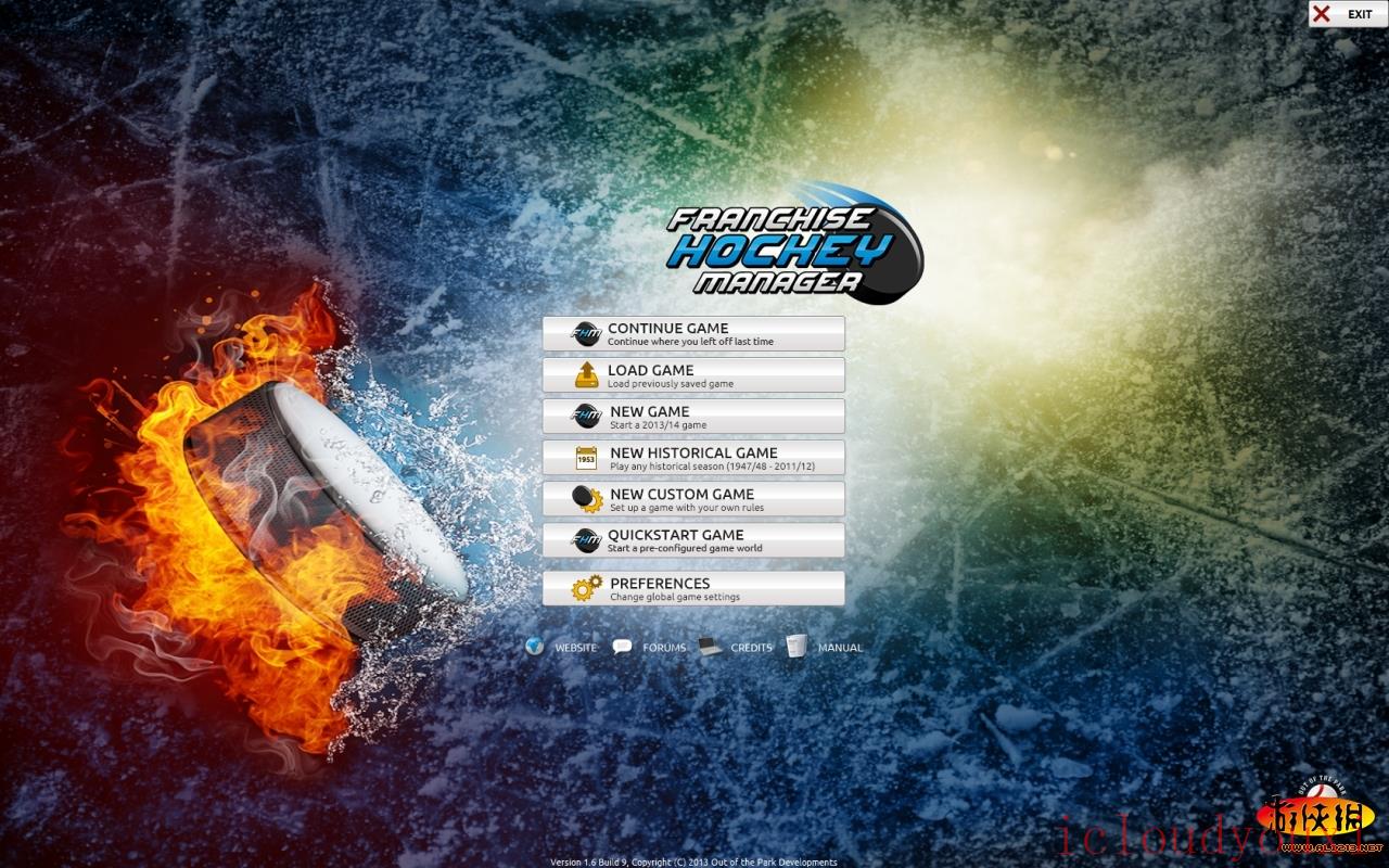 特许经营曲棍球经理2014截图1