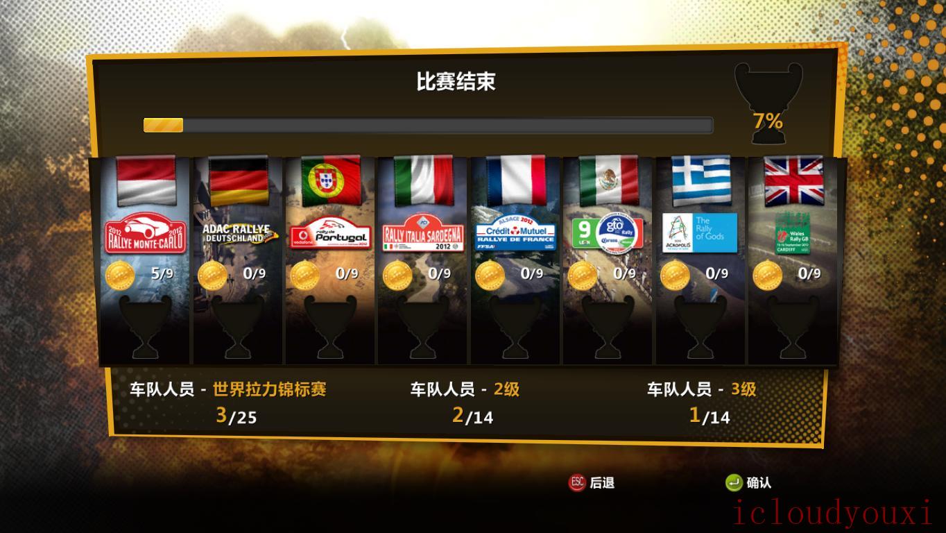 世界拉力锦标赛：漂移中文截图2