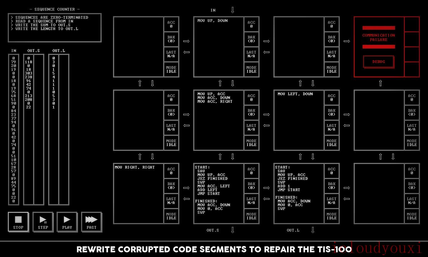 TIS-100截图1