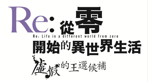 战略冒险游戏《Re:从零开始的异世界生活》明年1月28日发售
