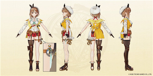 《莱莎2》众角色的人物3D图与设定图发布 画房活动公布