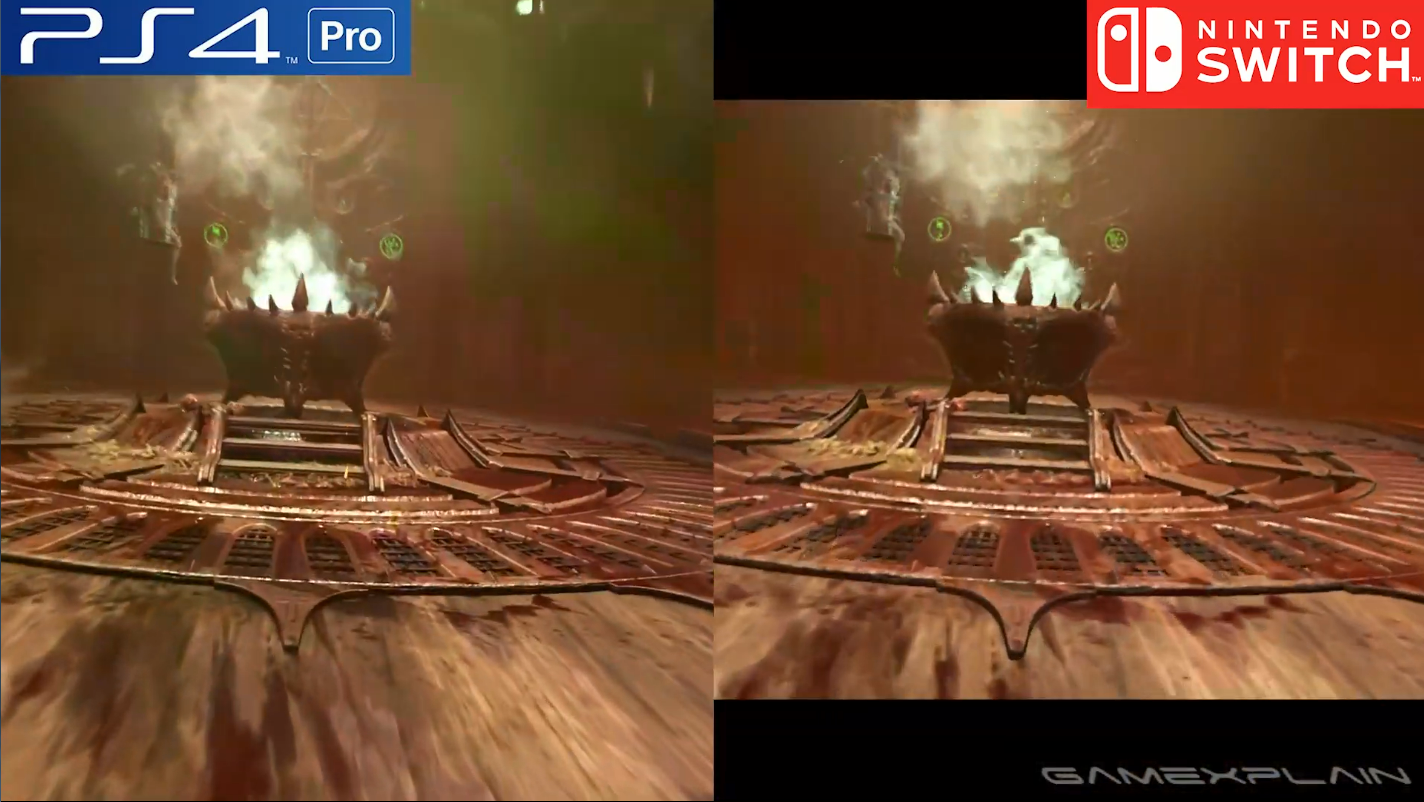 毁灭战士：永恒PS4版和NS版画质对比 到底是主机还是掌机性能好