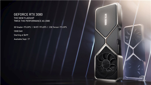 英伟达RTX3080的CompuBench跑分曝光 性能比2080翻一番
