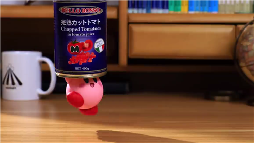 《星之卡比》趣味定格动画来了 卡比大战西红柿罐头
