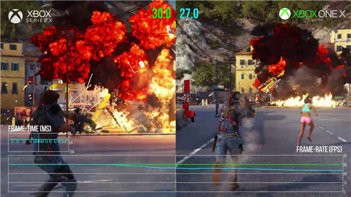 外媒发布Xbox Series X向下兼容测试 《正当防卫3》稳定30帧