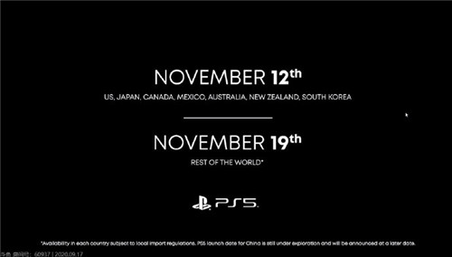 PS5售价正式公布：光驱版499刀数字版399刀(图1)