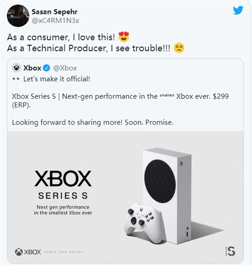 Xbox Series S发布后 《控制》开发者担忧游戏优化