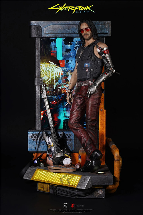 PureArts工作室推出《赛博朋克2077》银手强尼雕像