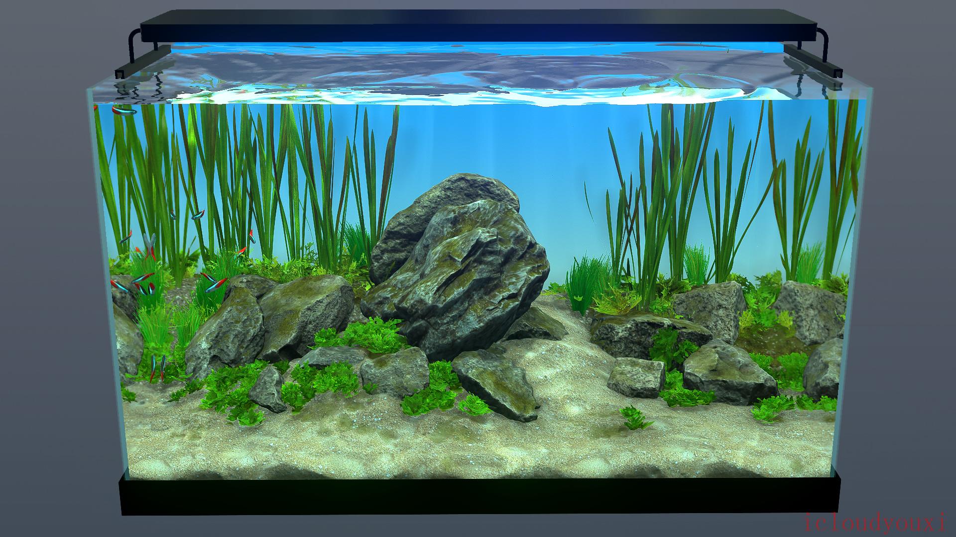 玻璃背后：水族箱模拟器截图1