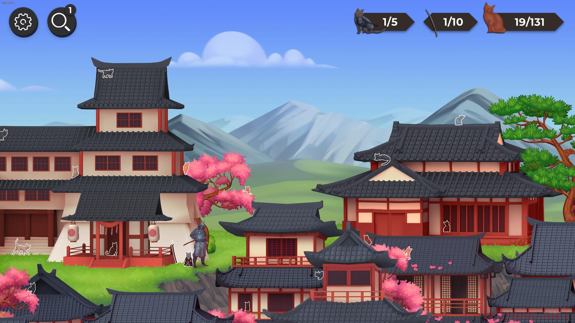 CatSearchinFeudalJapan截图2