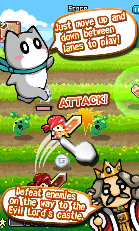 LINE RUNRUN HERO截图1