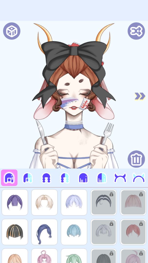 怪物女孩换装截图4