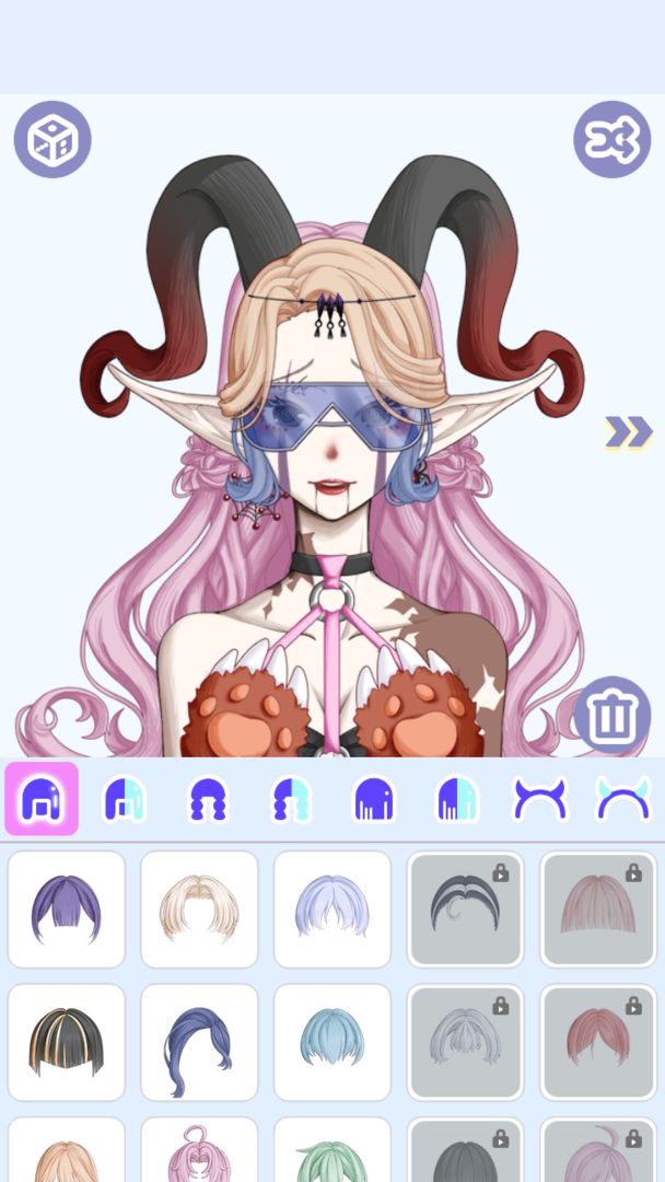 怪物女孩换装截图1