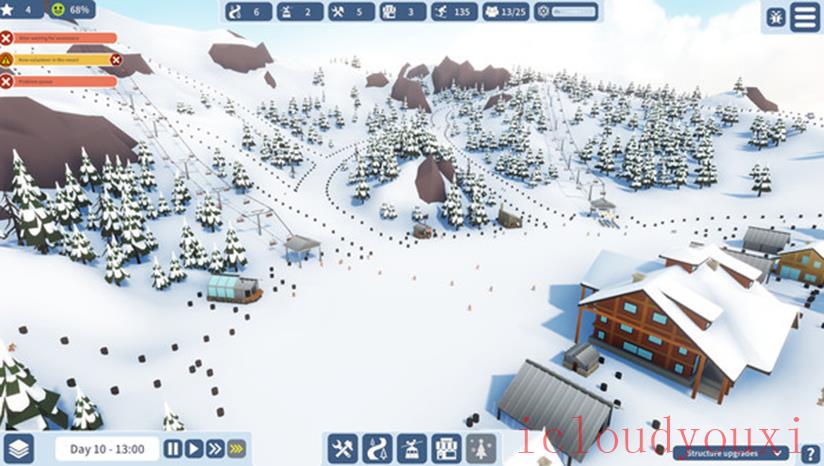 雪场大亨：滑雪场建设者截图2