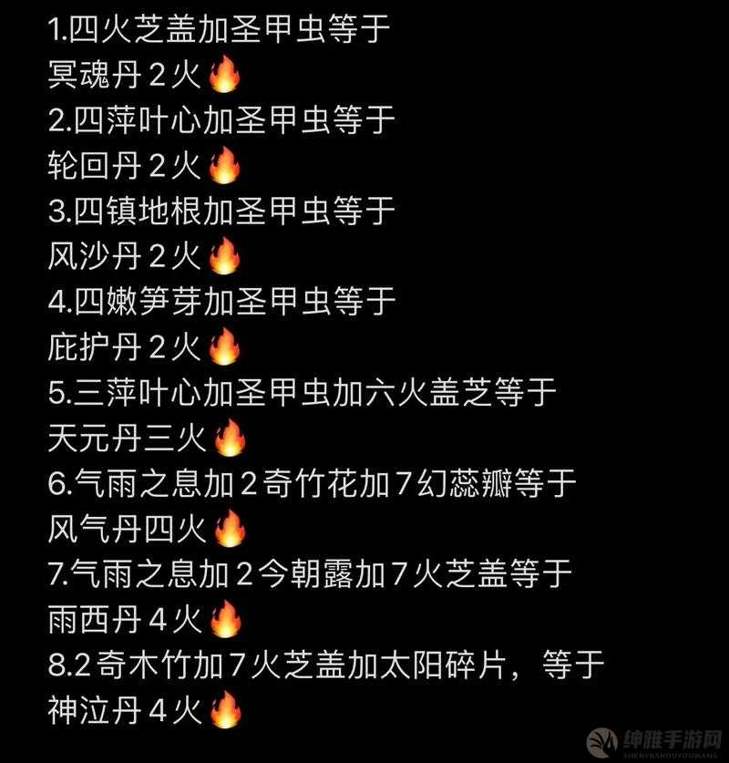创造与魔法炼丹之法及攻略(图1)